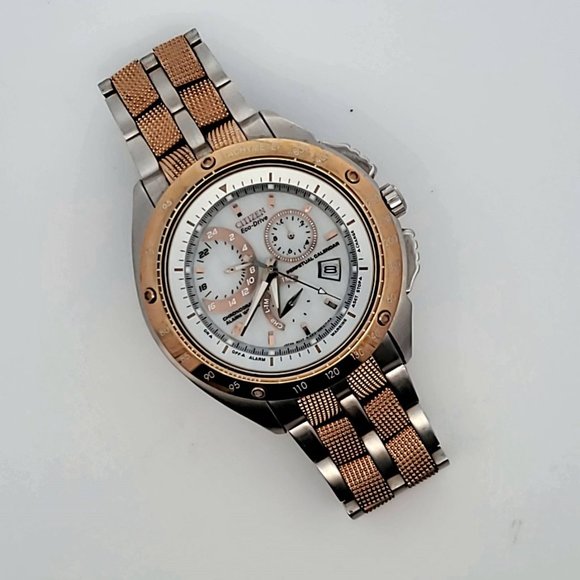 Citizen Eco Drive E912-S053391 Perpetual Calender Chronograph Wristwatch